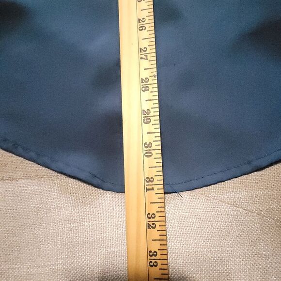 Torrid Blue Sleeveless Sheer V-Neck Tank Top Women's 1 - Picture 9 of 11